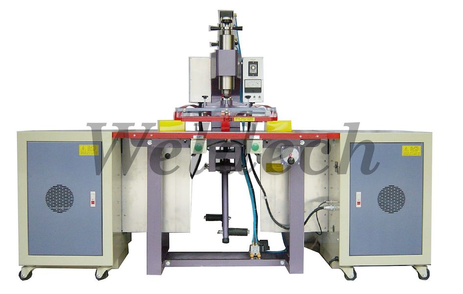 [CE] De plástico de alta frecuencia de soldadura de Máquinas-Especial Tipo - 2 de prensa puede soldar al mismo tiempo